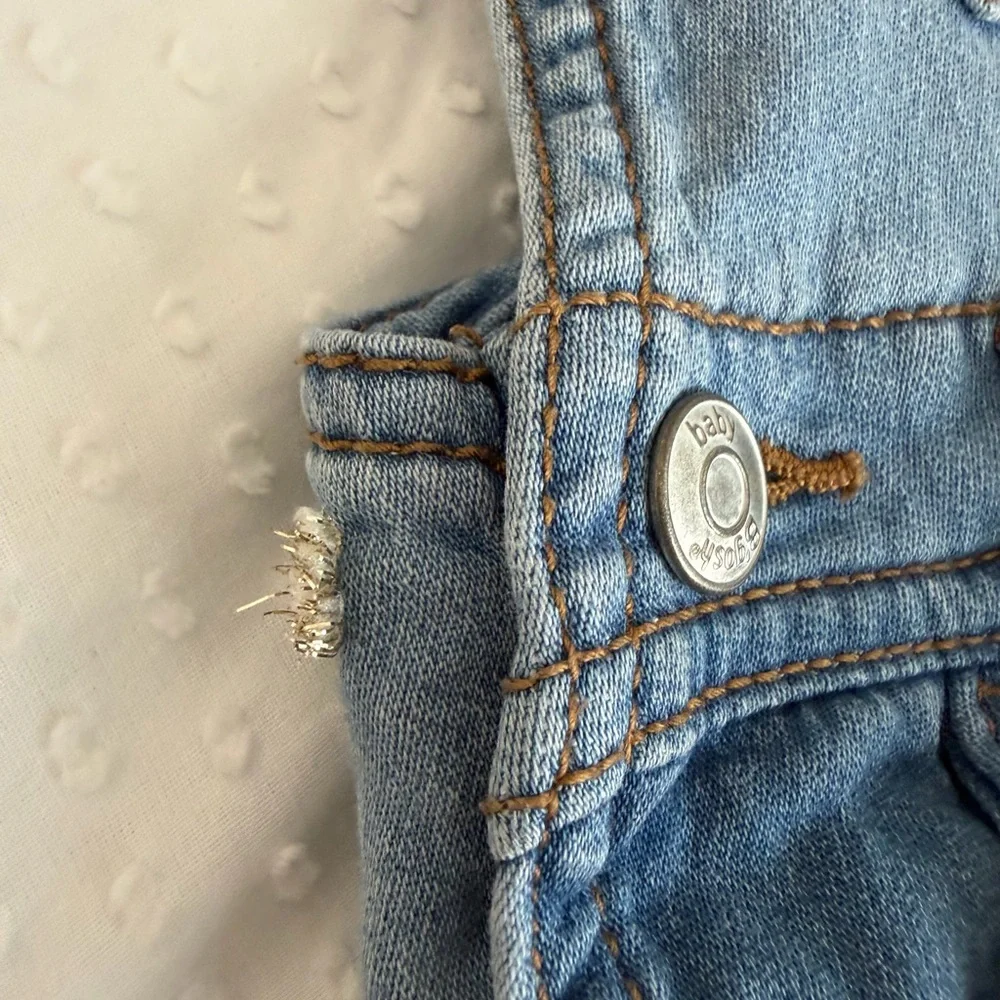 OshKosh B'gosh Light Blue Denim Kids Overalls